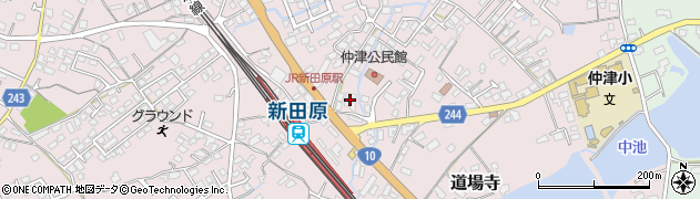 天翔会館新田原斎場周辺の地図