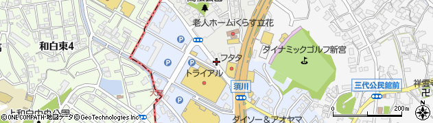 イルカ薬局新宮店周辺の地図