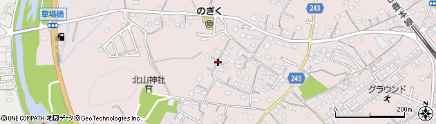 福岡県行橋市道場寺周辺の地図