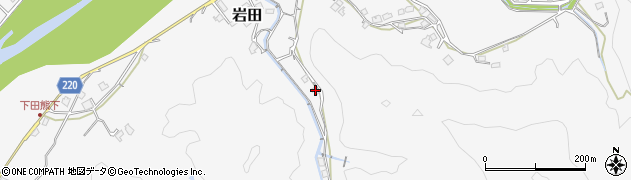 和歌山県西牟婁郡上富田町岩田742周辺の地図
