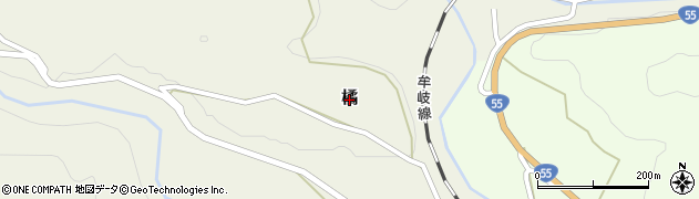 徳島県牟岐町（海部郡）橘周辺の地図