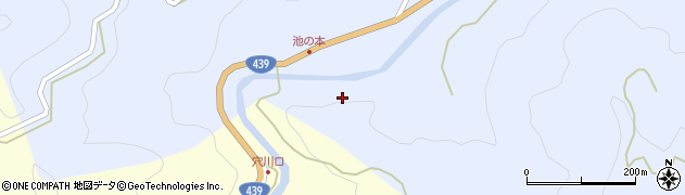 地蔵寺川周辺の地図