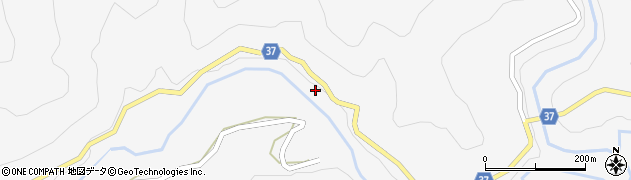 徳島県海部郡海陽町小川大野周辺の地図