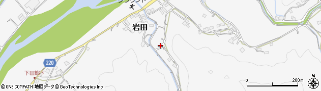 和歌山県西牟婁郡上富田町岩田734-8周辺の地図