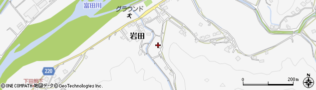 和歌山県西牟婁郡上富田町岩田730周辺の地図