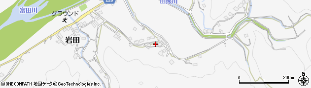 和歌山県西牟婁郡上富田町岩田846-1周辺の地図