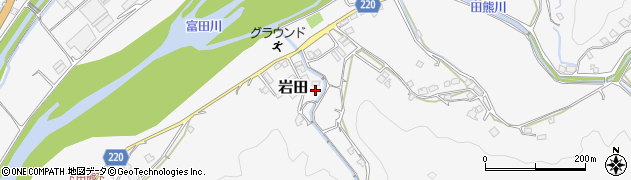 和歌山県西牟婁郡上富田町岩田700周辺の地図
