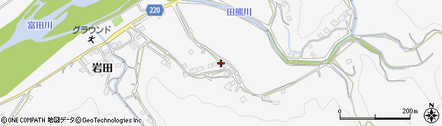 和歌山県西牟婁郡上富田町岩田874周辺の地図