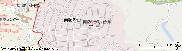 和歌山県西牟婁郡上富田町南紀の台30-14周辺の地図