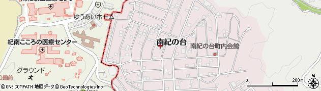 和歌山県西牟婁郡上富田町南紀の台34周辺の地図