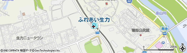福岡県田川郡福智町周辺の地図