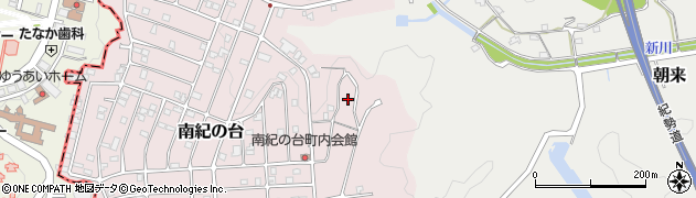 和歌山県西牟婁郡上富田町南紀の台24-7周辺の地図