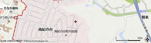 和歌山県西牟婁郡上富田町南紀の台24-6周辺の地図