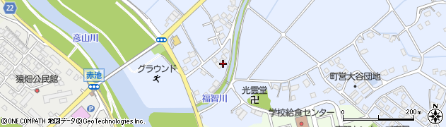 福岡県田川郡福智町上野327周辺の地図