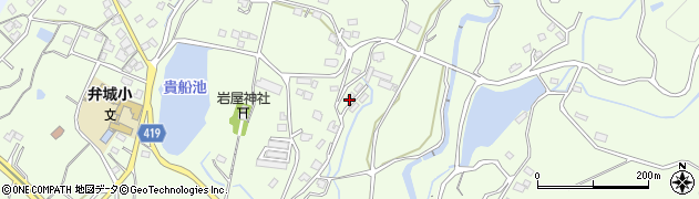 福岡県田川郡福智町弁城1820周辺の地図