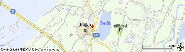 福岡県田川郡福智町弁城1922周辺の地図