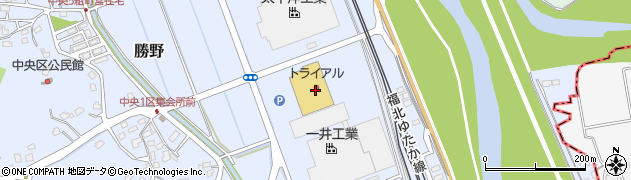 スーパーセンタートライアル小竹店周辺の地図