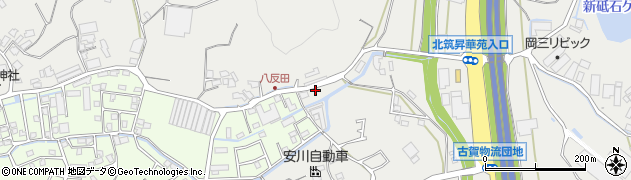 江川自工周辺の地図