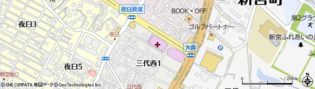 ＰＳＪビッグボムＢＢ新宮店周辺の地図