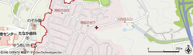 和歌山県西牟婁郡上富田町南紀の台11-22周辺の地図