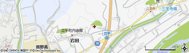 和歌山県西牟婁郡上富田町岩田109周辺の地図
