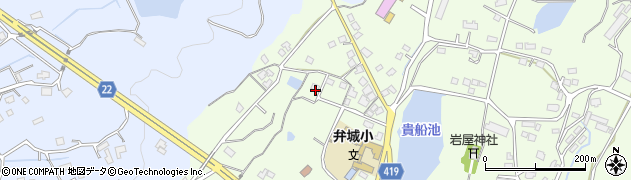 福岡県田川郡福智町弁城1902-1周辺の地図