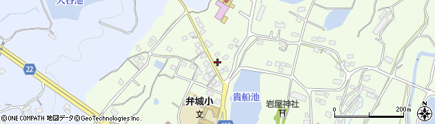 福岡県田川郡福智町弁城1875-2周辺の地図