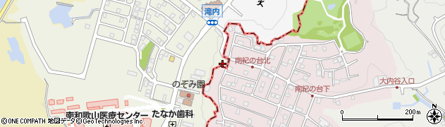 和歌山県田辺市たきない町23-6周辺の地図