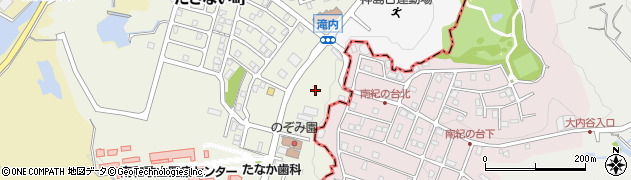 和歌山県田辺市たきない町20周辺の地図