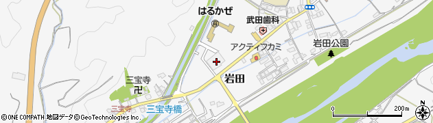 和歌山県西牟婁郡上富田町岩田1695周辺の地図