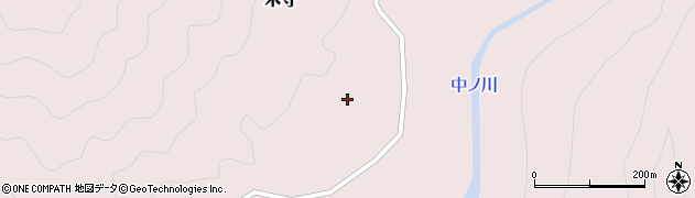 和歌山県田辺市木守419周辺の地図