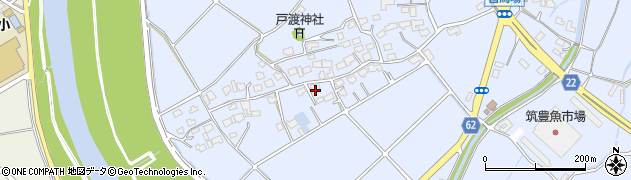 福岡県田川郡福智町上野584周辺の地図