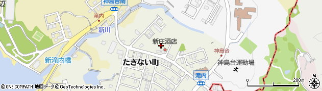 和歌山県田辺市たきない町3周辺の地図