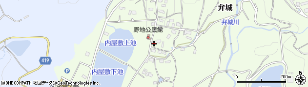福岡県田川郡福智町弁城1446周辺の地図