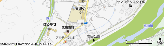 和歌山県西牟婁郡上富田町岩田1645周辺の地図