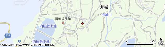 福岡県田川郡福智町弁城1482周辺の地図
