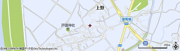 福岡県田川郡福智町上野698周辺の地図