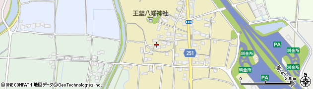 福岡県行橋市宝山周辺の地図