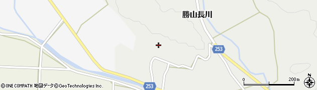 福岡県みやこ町（京都郡）勝山長川周辺の地図