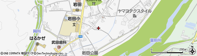 和歌山県西牟婁郡上富田町岩田1601-1周辺の地図