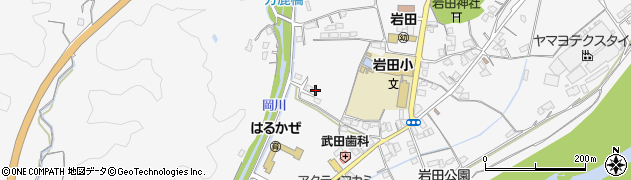 和歌山県西牟婁郡上富田町岩田1659-5周辺の地図