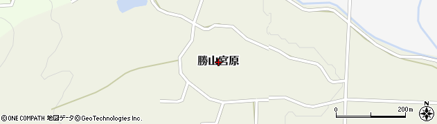 福岡県みやこ町（京都郡）勝山宮原周辺の地図