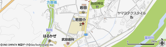 和歌山県西牟婁郡上富田町岩田1631周辺の地図