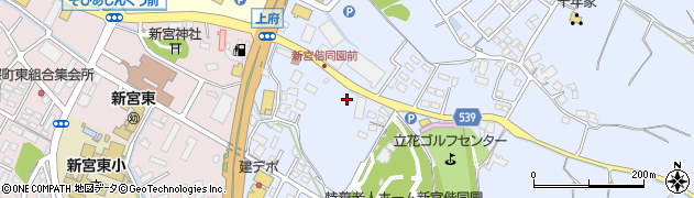 大洋基礎株式会社　福岡機材センター周辺の地図