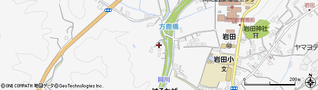 和歌山県西牟婁郡上富田町岩田1725周辺の地図