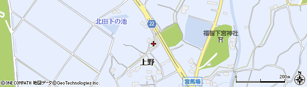 福岡県田川郡福智町上野715周辺の地図