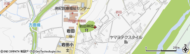 和歌山県西牟婁郡上富田町岩田2558周辺の地図