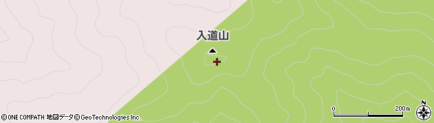 入道山周辺の地図
