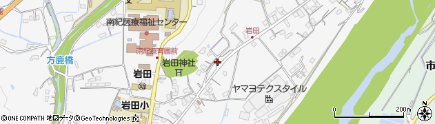 和歌山県西牟婁郡上富田町岩田2566周辺の地図