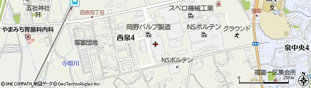 岡野バルブ製造株式会社　行橋工場周辺の地図
